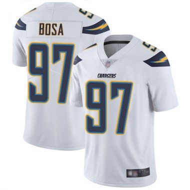 Los Angeles Chargers NFL Football Joey Bosa White Jersey Men Limited #97 Road Vapor Untouchable->los angeles chargers->NFL Jersey